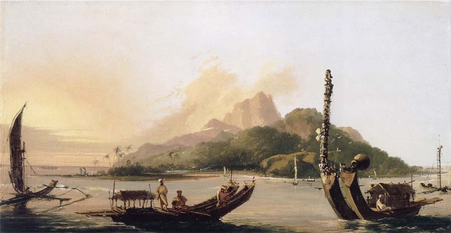 Tahiti,bearing South East